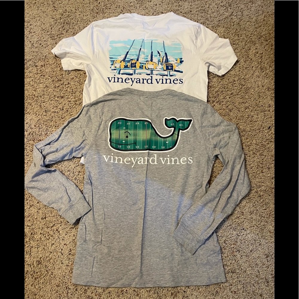 Never worn vineyard vines adult size x-small shirts